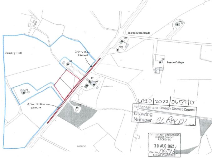 2Nr. Building Sites w/OPP – Glengesh Road, Tempo